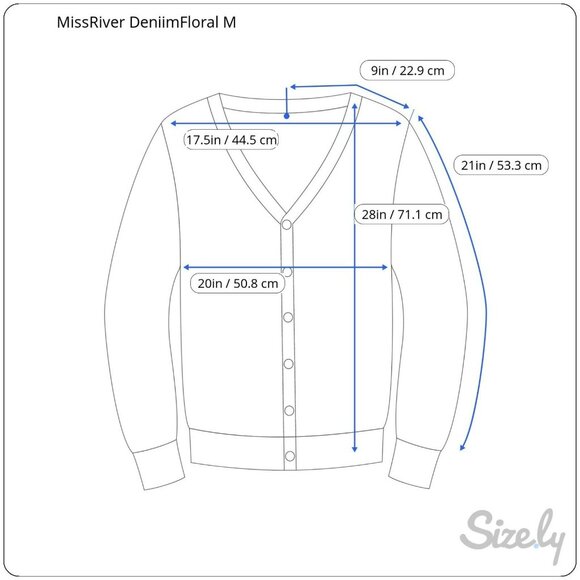 Mississippi River Blues Denim Shirt Womens Medium Embroidered Flowers Vintage M - Picture 2 of 8